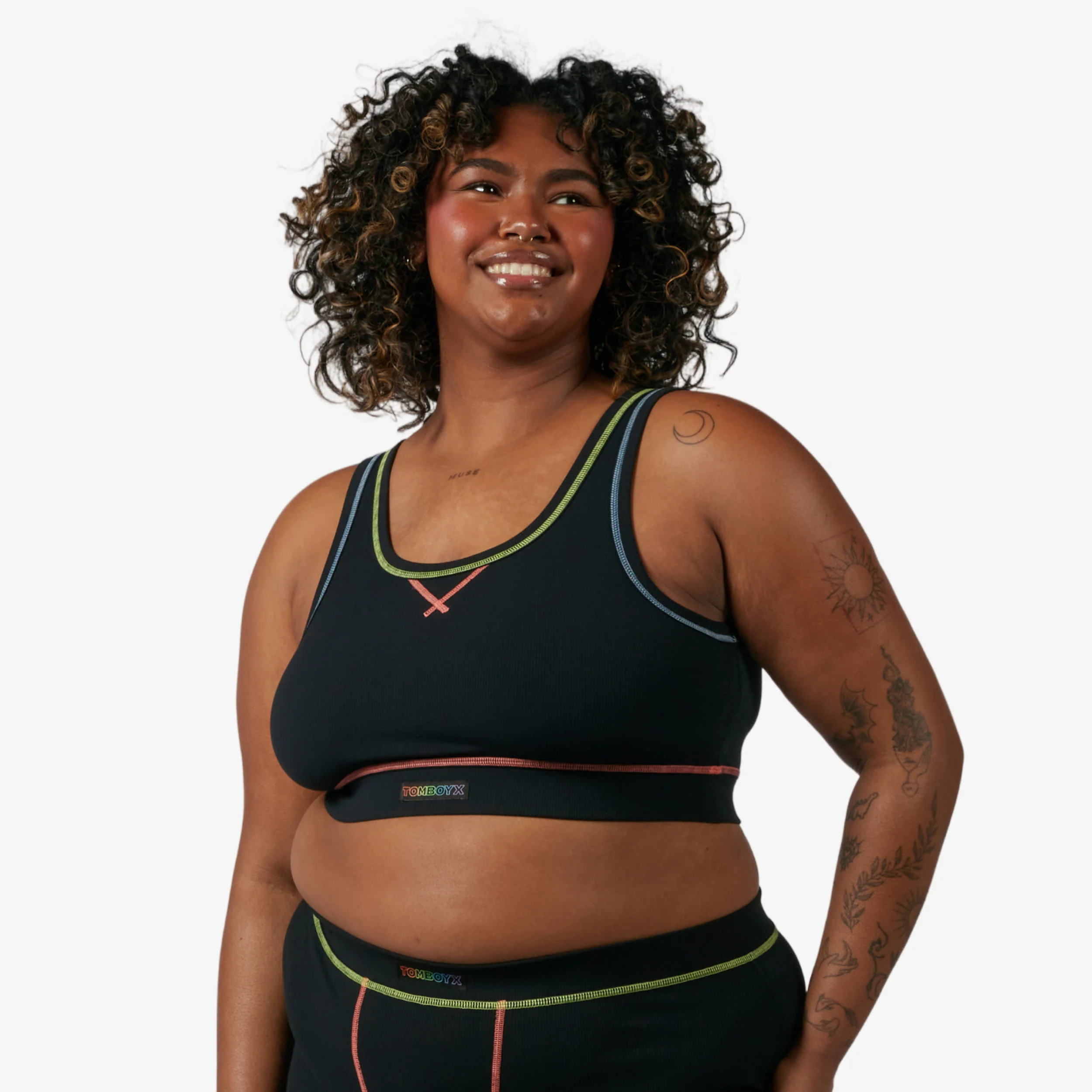 Bamboo Rib Essentials Soft Bra - Stitched With Love - Image 4