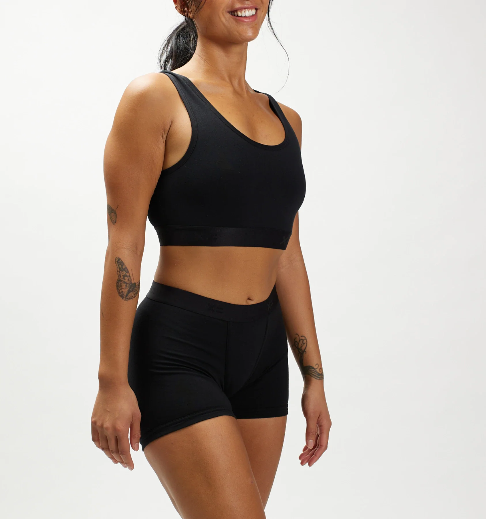 Essentials Soft Bra - X= White - Image 3
