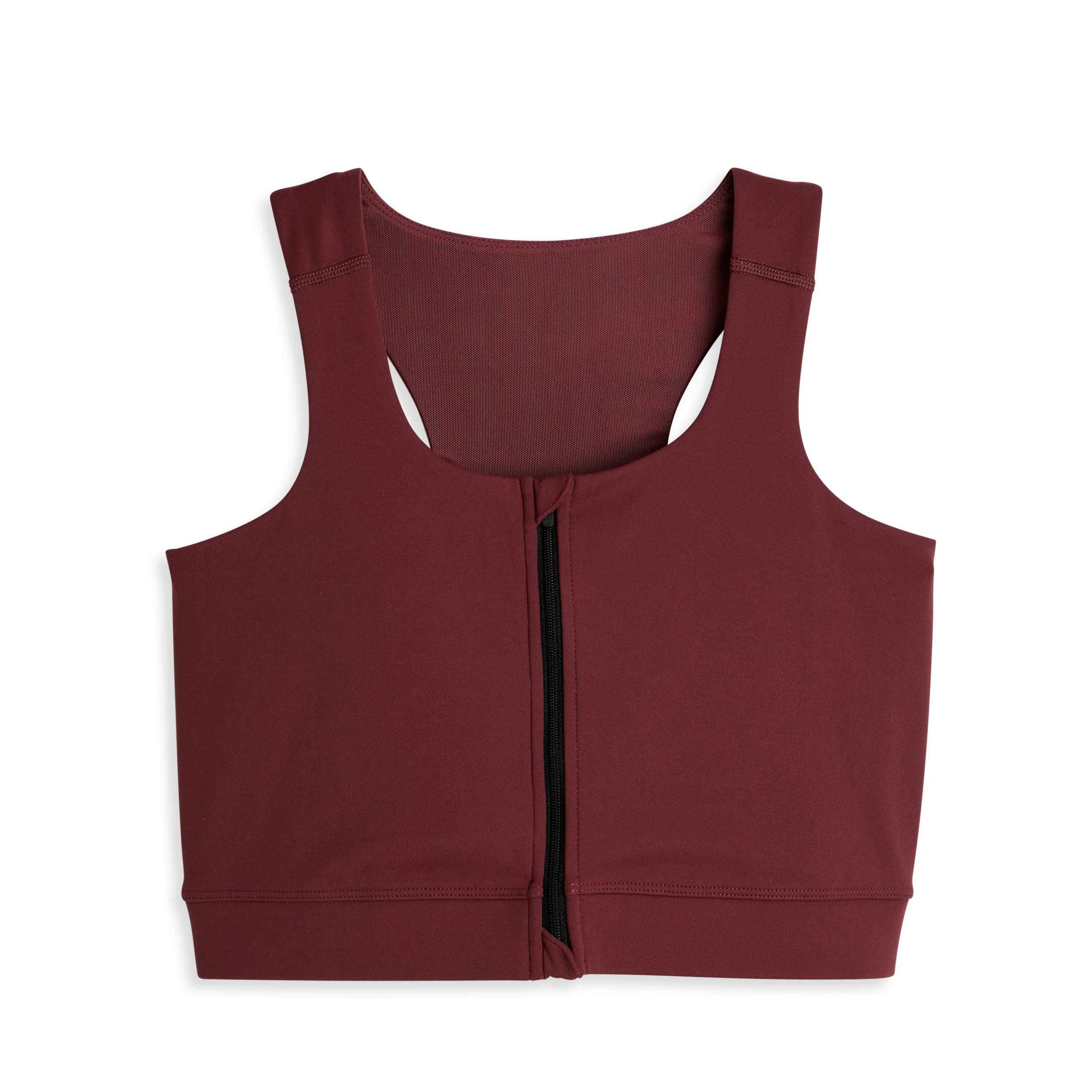 Full Zip Bra - Fig