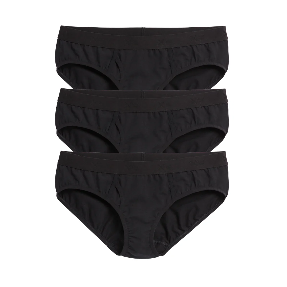 Iconic Briefs 3-Pack - Black Imperfects