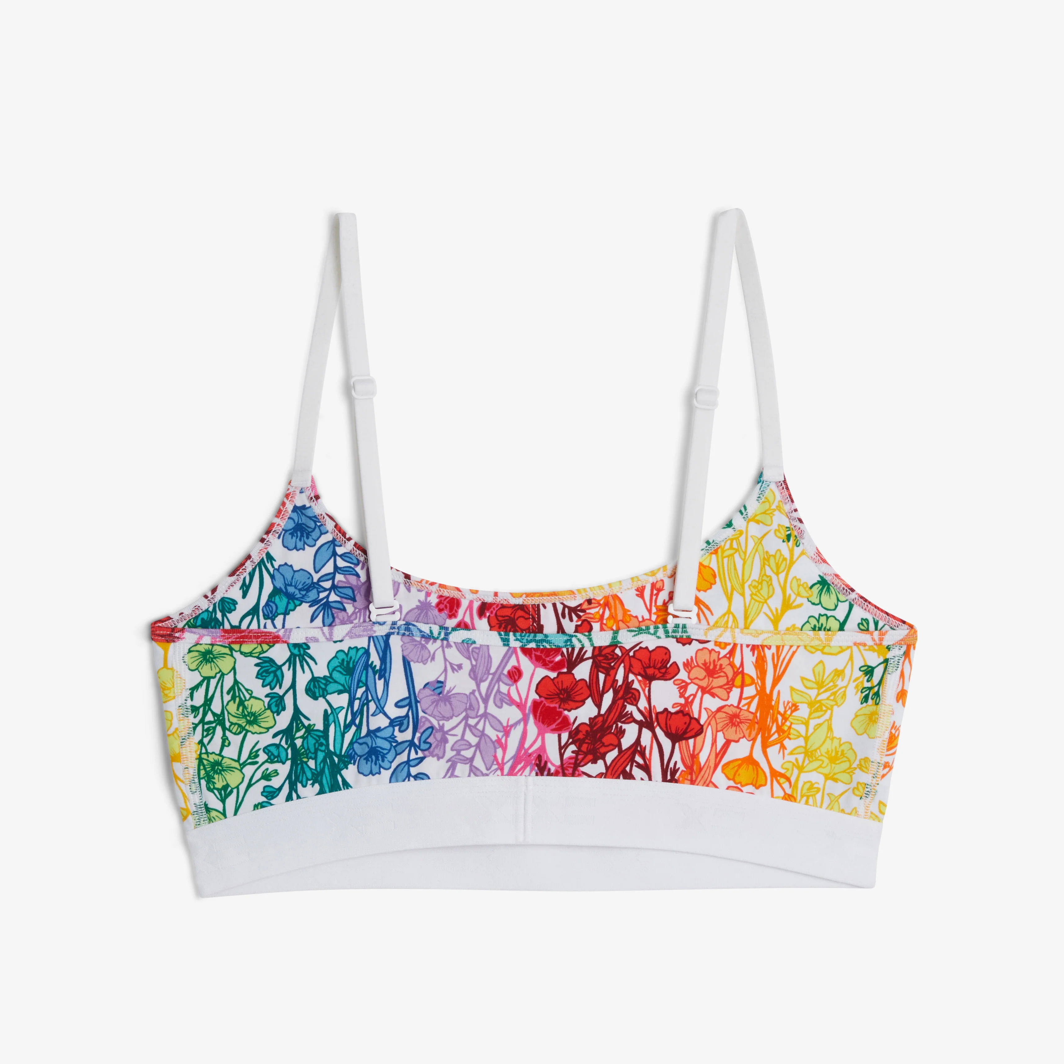Low Cut Soft Bra - Enchanted Vines - Image 3