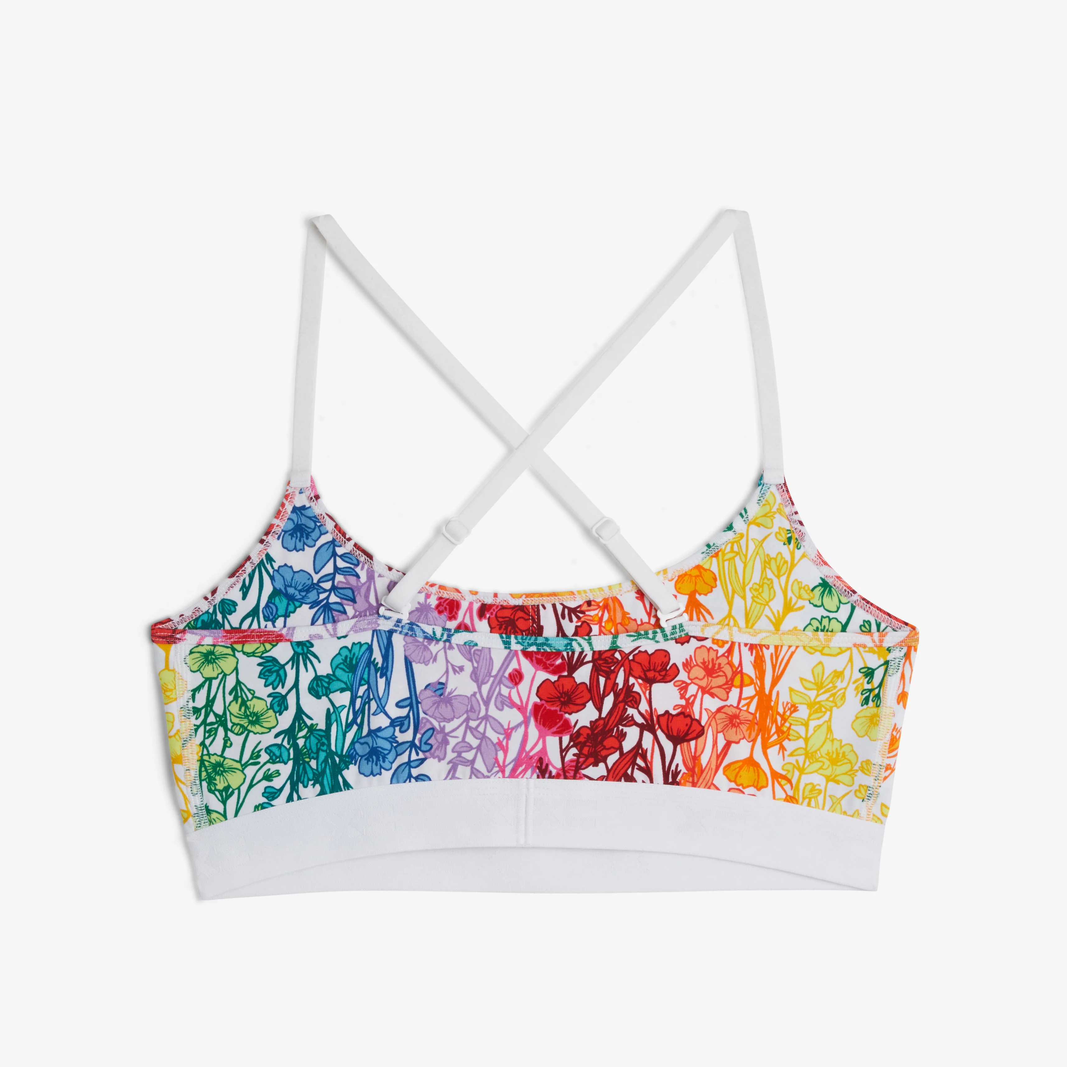 Low Cut Soft Bra - Enchanted Vines - Image 4