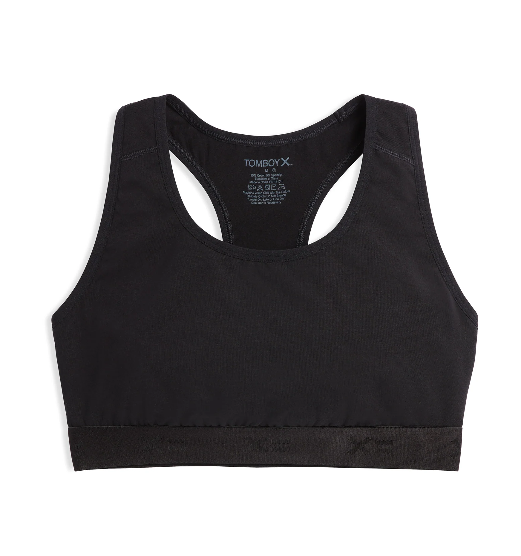 Racerback Soft Bra - Black Imperfects
