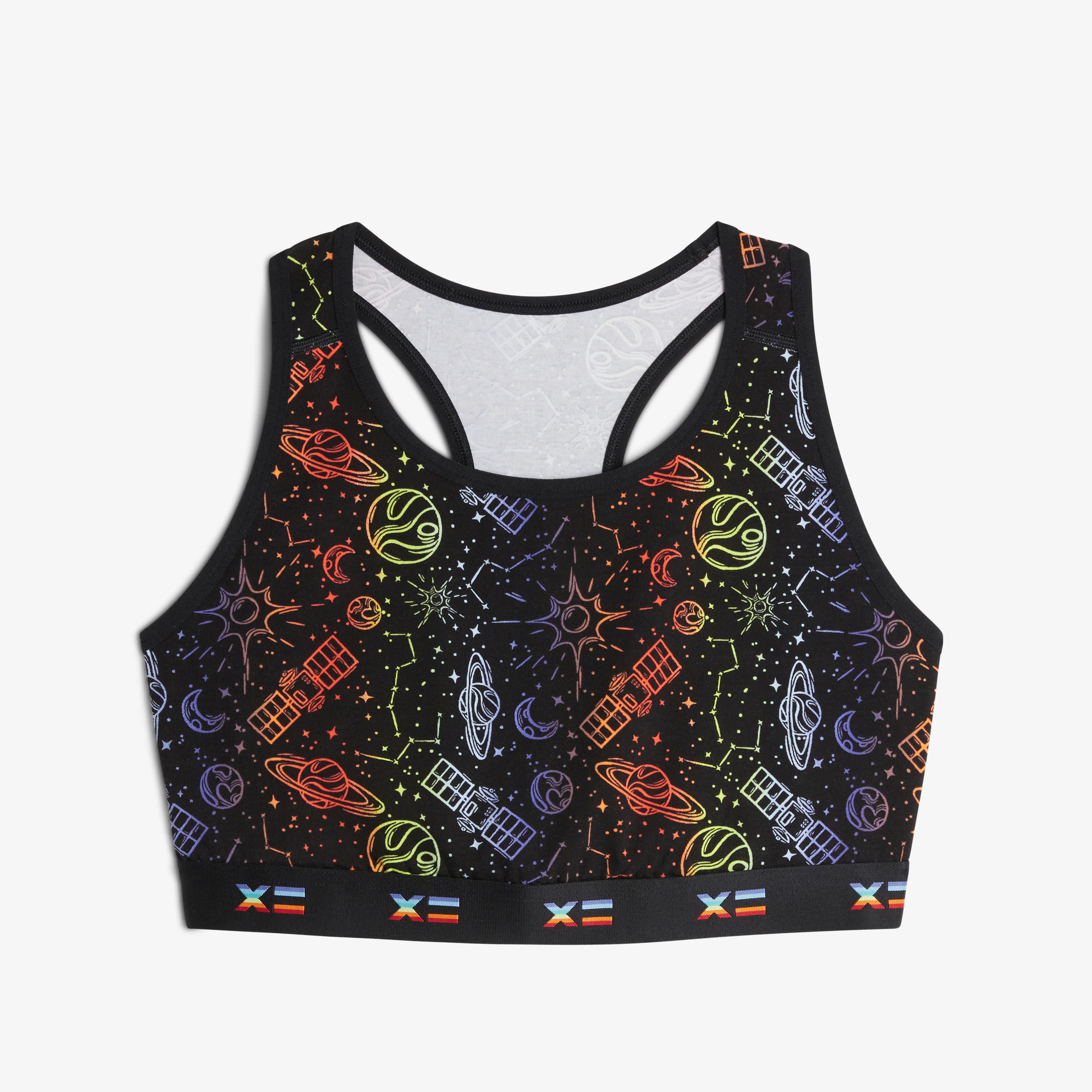Racerback Soft Bra - Out In Space