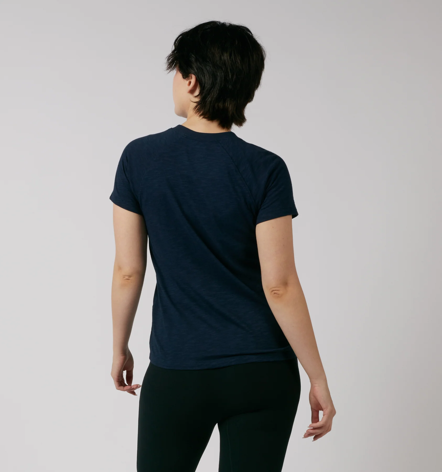 Short Sleeve Jersey Slub Raglan Tee - Future Dusk - Image 4