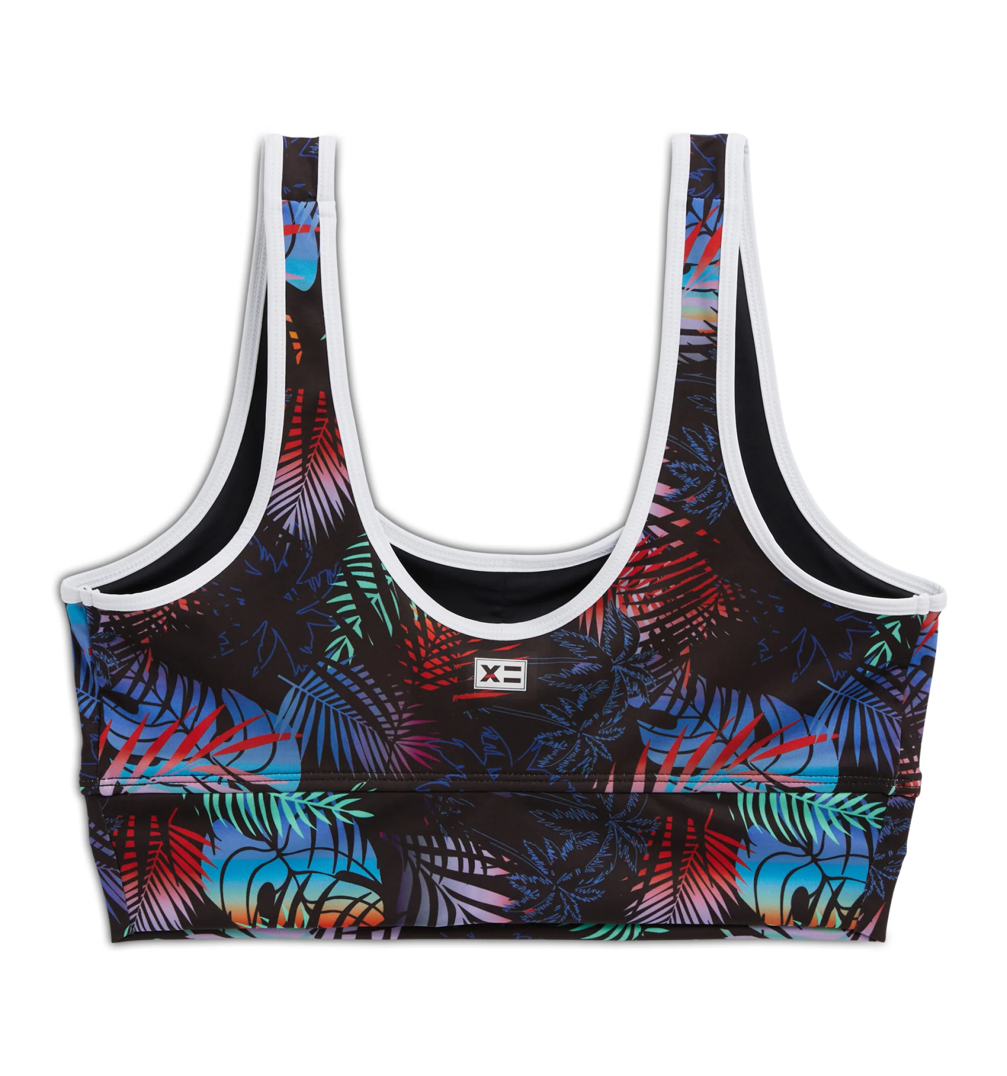 Swim Straight Up Longline Top - Palm Dreams - Image 2